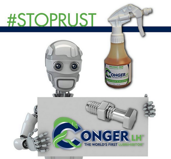 CongerLH's tweet image. #Stoprust &amp;amp; #corrosion w/ Conger LH! Avoid the cost of equipment repair and downtime with just one application! #rust