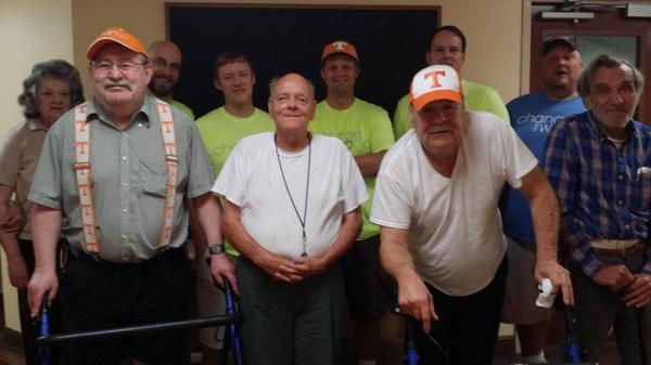 ChuckHoppenrath's tweet photo. A chance to meet the residents of Samaritan Place - best reward for a day of volunteering. #scrippscsr http://t.co/xp7WYkR7b4