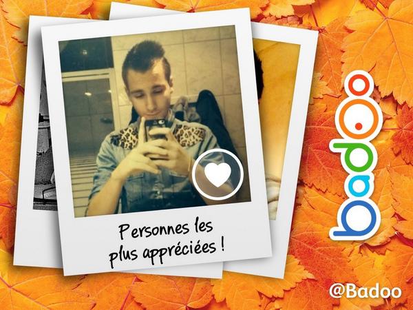 ThomKarma's tweet image. Waouh, je suis l'une des personnes les plus appréciées cette semaine sur #badoo ! badoo.com/b/416016596/12…