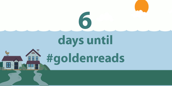 cojeffcolibrary's tweet photo. Starting the countdown for #goldenreads and an evening with @amygreenebr! http://t.co/m1YoXb98VC