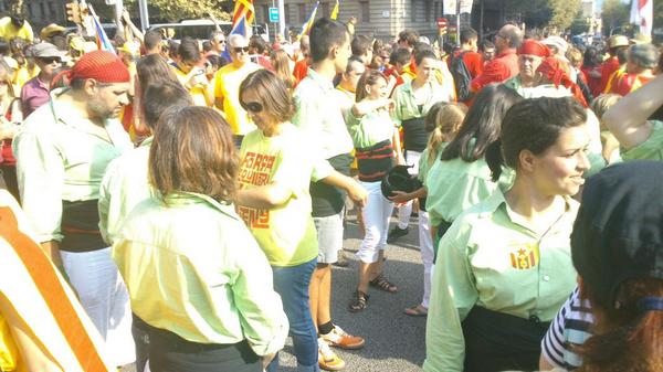 Vivint en 1a fila el fenómen de la V amb <a href="/VailetsdeGelida/">Vailets de Gelida</a>