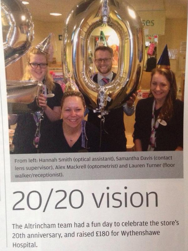 lauren_anthea's tweet image. I made it into the Specsavers magazine 😏 #20yearsofSpecsaversinAlty