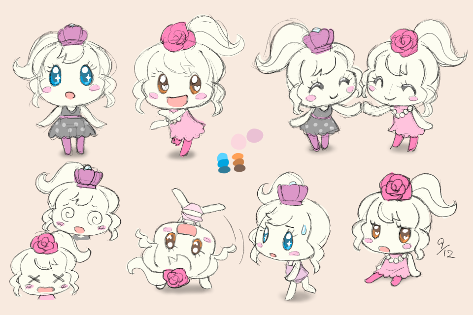 さゆぬ 後半は陰影なし みらいっち くるるっちの絵 たまごっち Http T Co Dkm61ewv8y