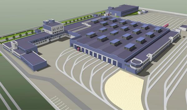 Geolongo's tweet image. Комплексное проектирование промышленных объектов Geolongo™.Трамвайный парк.