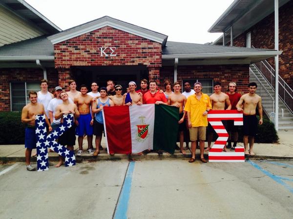 SLUKappaSigma's tweet image. 24 guys took a big step today in pledging Kappa Sigma! #RushKappaSigma #NumberOneSecondToNone