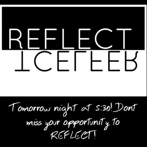 ImageYM's tweet photo. REFLECT tomorrow night at #imagestudentministries. Registration at 5:30, Sanctuary opens at 6:30. http://t.co/xGps5qNd76