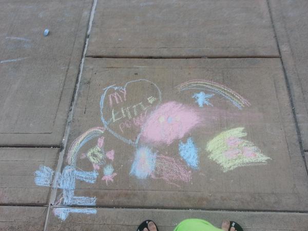 This is at Provo, Utah during the Chalk the Block 2014 #ChalkTheBlock2014