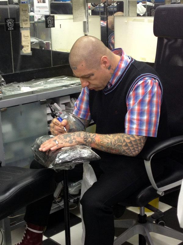 Rancid's tweet image. Practice.