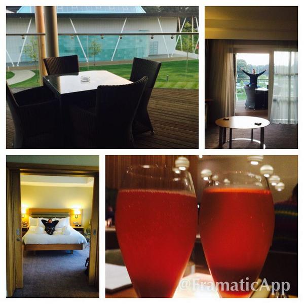 Staying in the most amazing suite at Hilton St George's Patk# football fans dream!! <a href="/StGeorgesPark/">SGP</a> !!