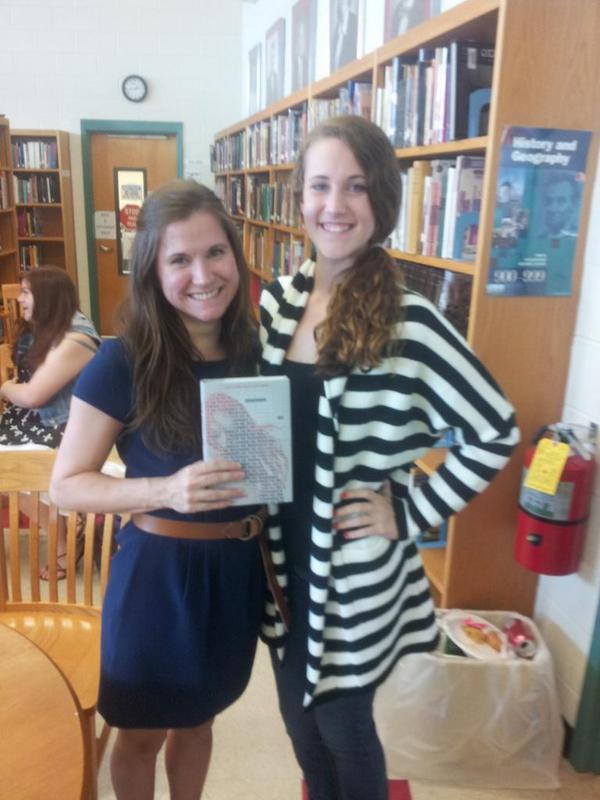 MarthaVoizin's tweet image. Got a selfie and a free copy of her new book! It was so great to meet @RomilyBernard! Loved Find Me! #authormeet