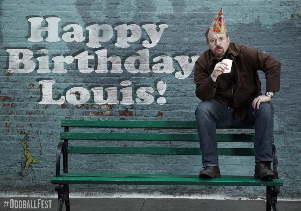 Please wish our favorite ginger, Louis C.K., a happy birthday! 