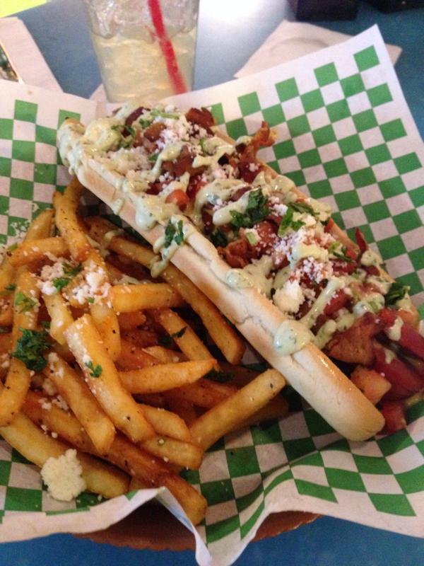 TeamSurfCity's tweet photo. Interbike. Personified by this departing meal http://t.co/tb2yBVgF6m