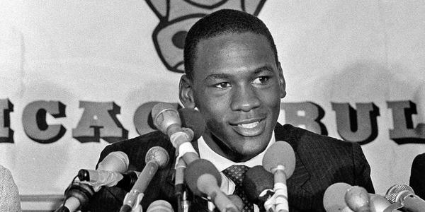 chicagobulls's tweet photo. 30 years ago today, Michael Jordan signed his first contract with the Chicago Bulls. http://t.co/htGchVOrJG