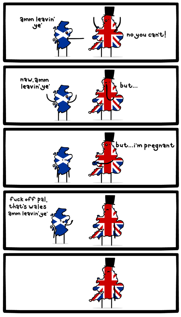 sooperdavid's tweet photo. dont go guys #indyref http://t.co/G8dh0Eql3Y