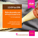 Sacconfeiteiro's tweet photo. Cursos novos! http://t.co/yp1scVNoqM
