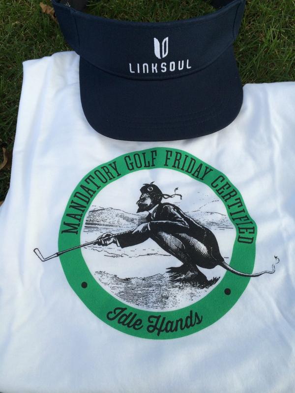 You gotta love Friday's.....because it is mandatory!   @linksouldier <a href="/Equip2Golf/">Gary Mayes</a> #makeparnotwar