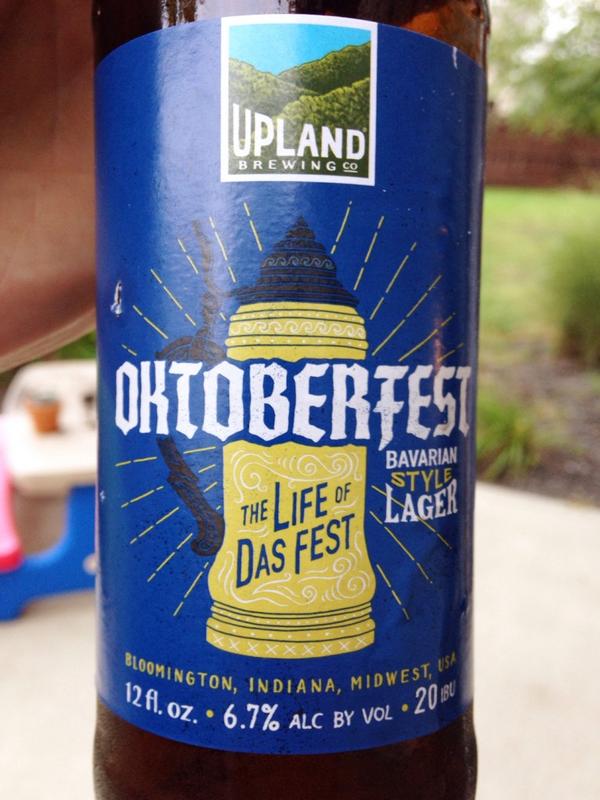 UplandBrewCo's tweet image. #Prost! “@brettwesterman: @UplandBrewCo has a solid Oktoberfest. Digging the new label design too. http://t.co/WP3PpSXUsm”