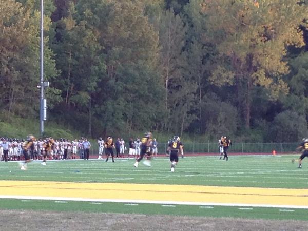 Great night for football.  Go Highlanders!