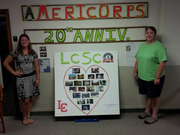 LCServiceCorps's tweet image. Check out this tribute to LC Service Corps from VISTA members Idah and Sandra! #AmeriCorps20