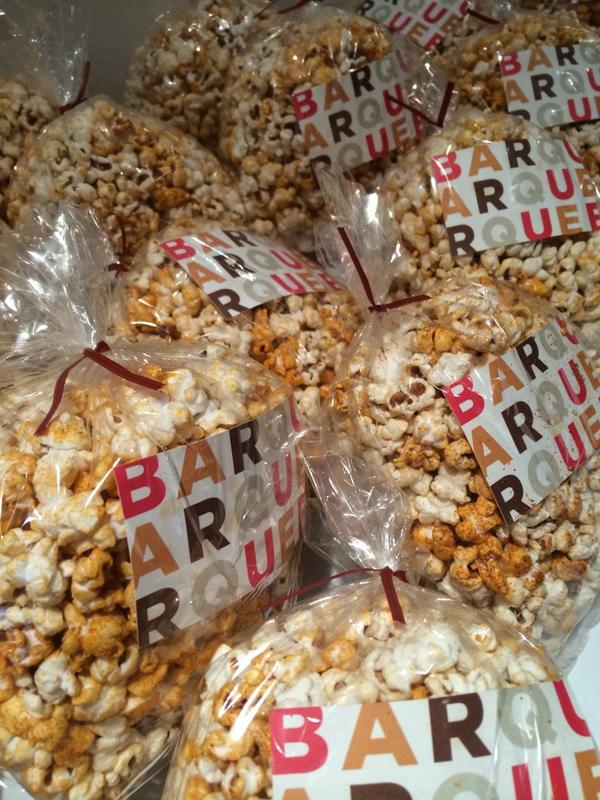 KimboWolfe's tweet photo. Thank you for the grab bags @barquebbq Perfect end to the @JCFYoungPros #YPChangeup http://t.co/OX0uYTTmOZ