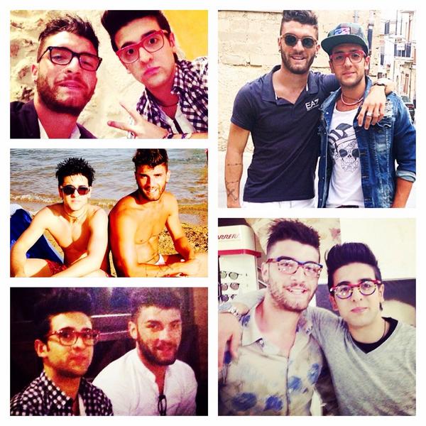 ganocj's tweet photo. @gaemona and @piero_barone have a beautiful friendship. Collage made by me ❤️ http://t.co/GIqZOhDOSC