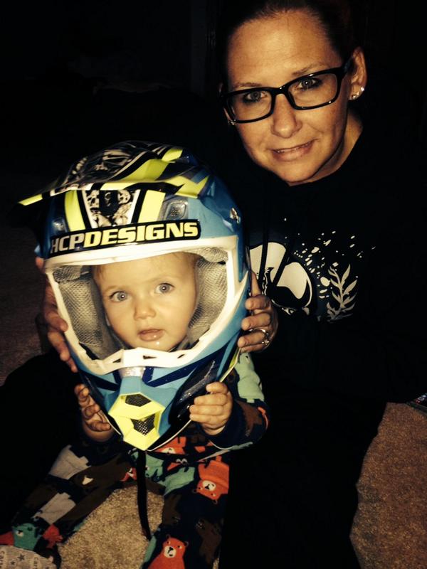 Jaymison is ready to go racing !!!