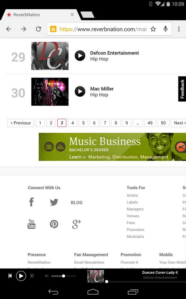 DefconEnt's tweet image. Currently ranked 29 in Pittsburgh on #REVERBNATION over Mac Miller? #DefconEnt