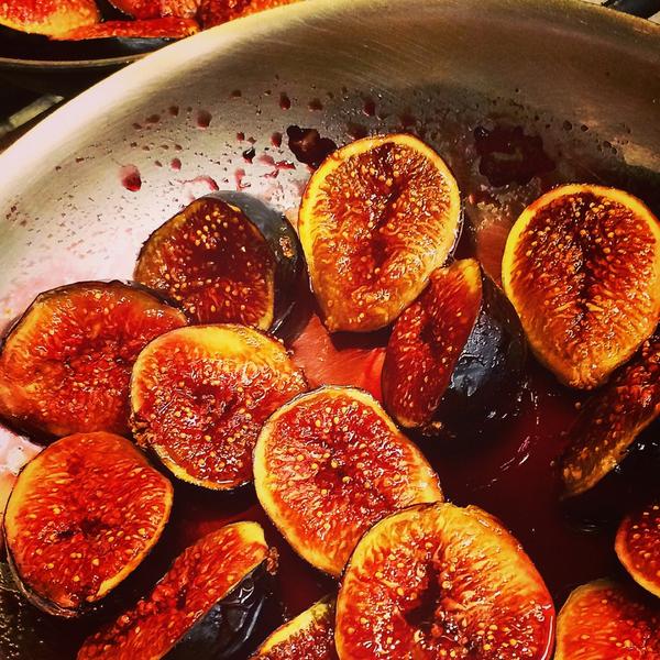 wood roasted figs