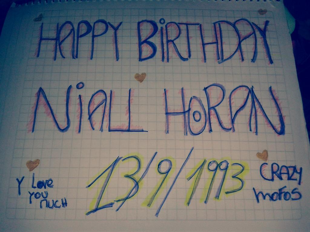  happy birthday niall horan y y love much.... yloveyou 