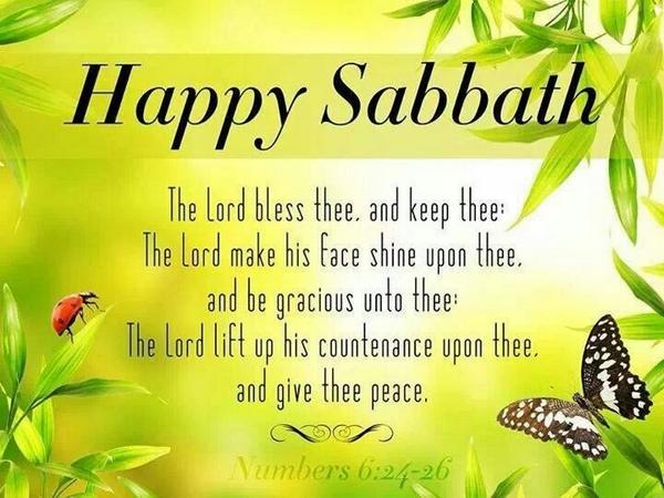 Sing Out My Soul to The Lord: HAPPY SABBATH + Spiritual Darkness ...