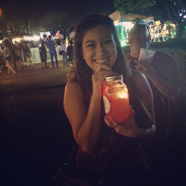 lexis_ryan's tweet photo. Coolest drink I've ever bought! #626nightmarket #cherrybubble http://t.co/h8RW68Bufc