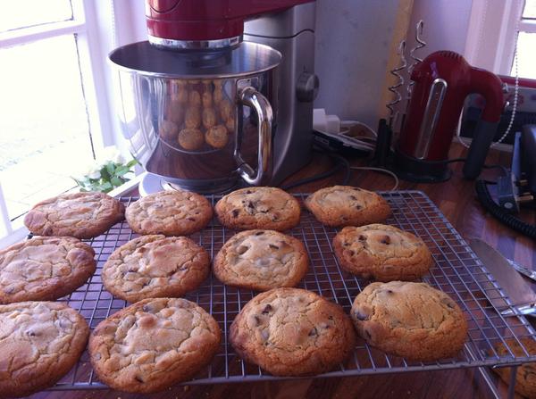 cupcake_bedford's tweet photo. Wake up and smell the cookies. Fresh from the oven ready to go in our Castle Rd shop. Go on you know you want to! http://t.co/DetYNd4IWf