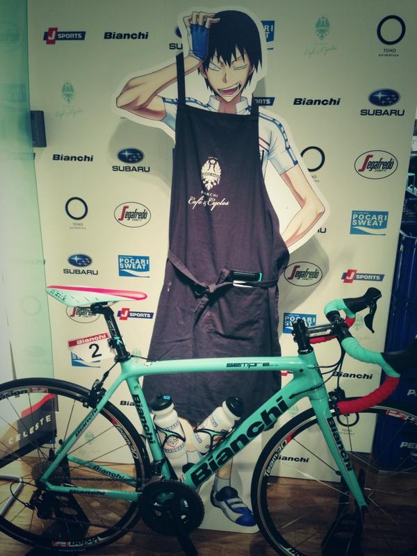 Uzivatel Bianchi Cafe Cycles Na Twitteru 弱虫ペダル Bianchi Cafe コラボイベント 俺がカフェで働くって まいっちまうぜっ D 3 福ちゃーーーんっ Http T Co Pbjsshmtdm