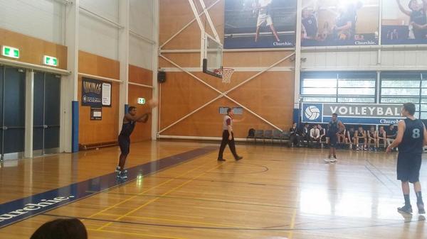 BGSBasketball's tweet photo. Straight back into the action http://t.co/DRIzBbdHUI