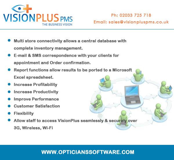 opticiansoftwar's tweet image. Vision plus new #optician #software opticianssoftware.com