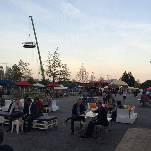 #woodwharf #eventsinthesky #spiegeltent #pingpong #beachbar