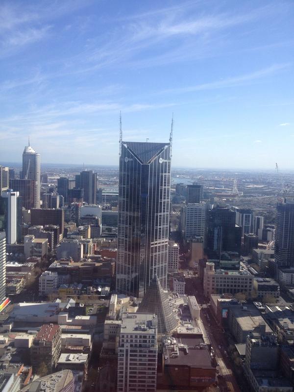 toastmastercath's tweet image. #melbourne you are so beautiful #level55