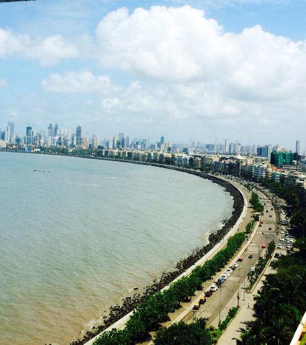My heart always soars when I come back and see this view no matter how often that is. Ah Bombay , City of dreams!