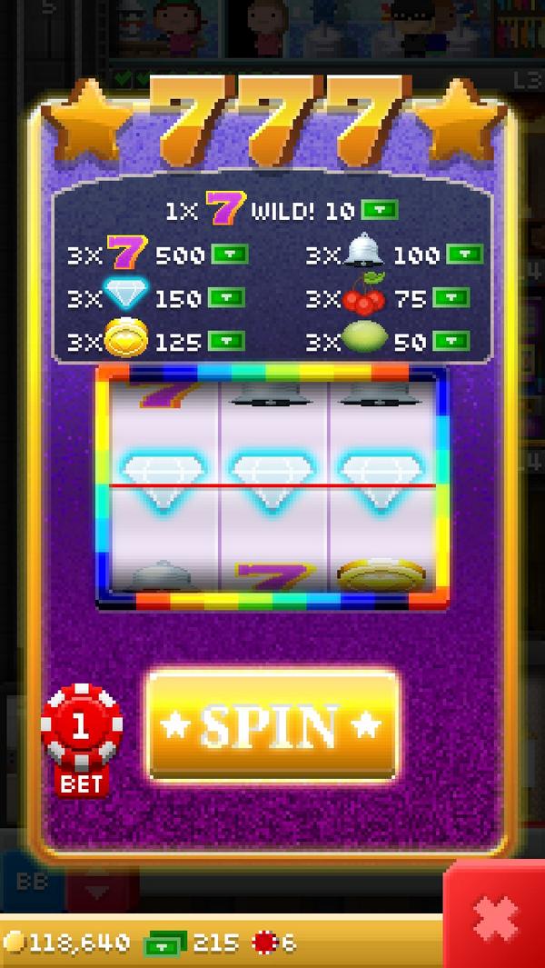 wolfy_poni's tweet image. Three diamonds on a free play! :D #tinytowervegas #tinytower #nimblebit #gaming #lucky