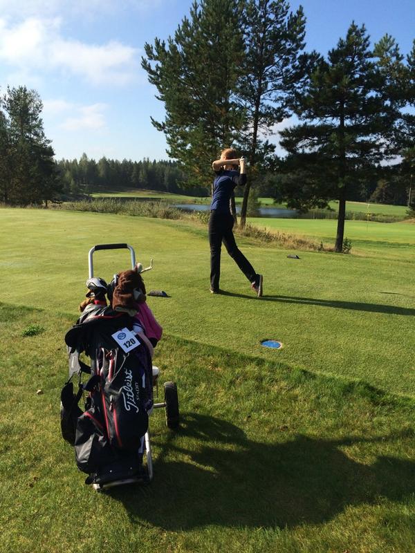 pejuah's tweet image. Beautiful drive on 3rd hole! @Millahallanoro @Kankaistengolf #ProOpen