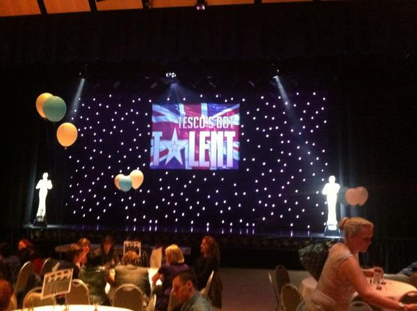 Looking forward to judging G14 Tesco's Got Talent tonight. Will be a great night! #talent