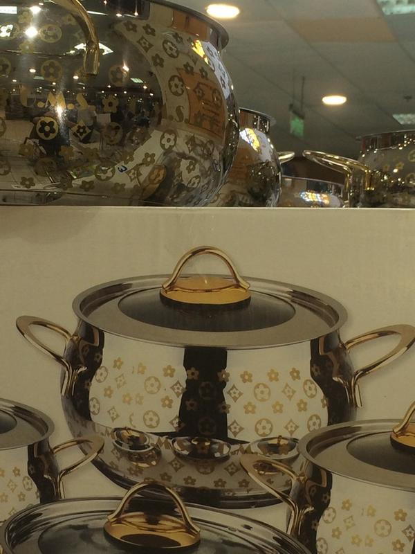 Hend Amry on X: Bet you didn't know that luxury brand Louis Vuitton makes  cooking pots. #ArabLife  / X