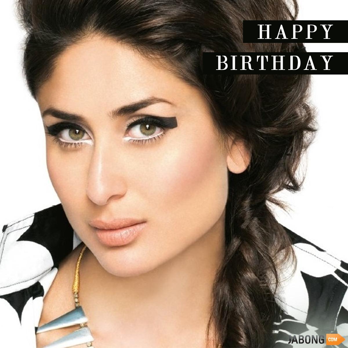 Heres wishing a very happy birthday to the Sizzling Babe of Bollywood, Kareena Kapoor! 