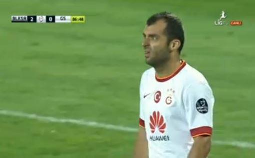 Pandev looks on during game Pandev looks on during game