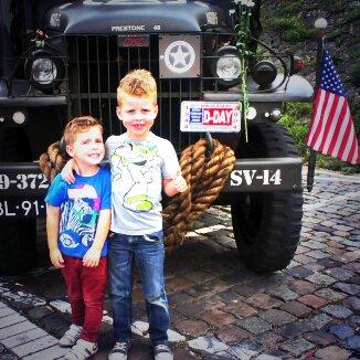 Genoten met onze boys in nijmegen <a href="/MarketGarden70/">MarketGarden70</a>