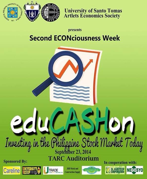UST_AES's tweet photo. Learn more about business & finance! Join the eduCASHon Seminar! #ALLIN4AES #FORTIFYINGAES #eduCASHon @ABSC_1415 http://t.co/OiuFmohmqK