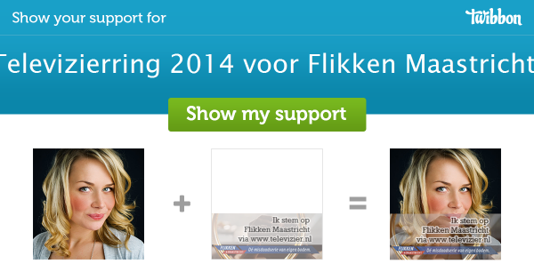 AngelaschijfFT's tweet photo. Please help support Televizierring 2014 voor Flikken Maastricht!, add a #Twibbon now! http://t.co/wWXPOeepo4 http://t.co/WifWwOojJF