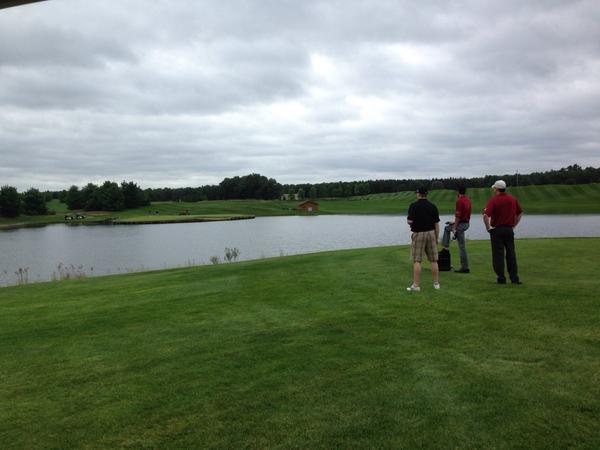dellscup2014's tweet photo. #DellsCup2014 TC/Bowes even through 9 greener up 2. http://t.co/DkJrfnwNho