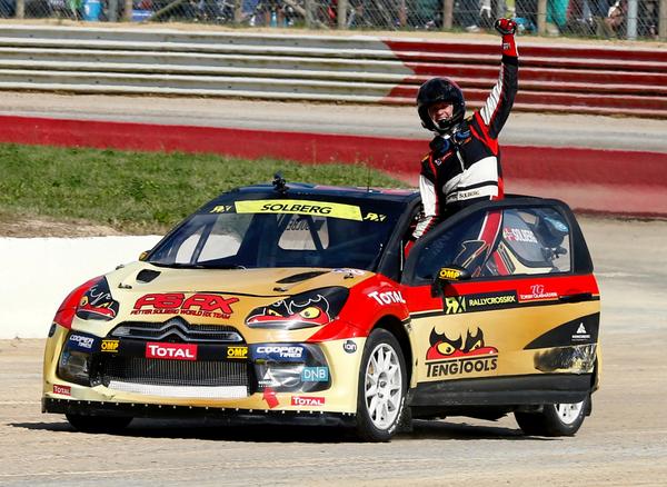 I'm in the lead after day #1 at the World RX of Germany in front of Timerzyanov, Ekström, Rustad and Henning!