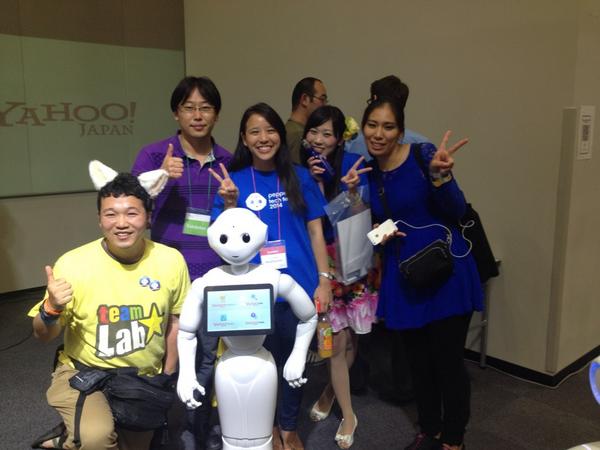 petitegeek's tweet photo. I'm delighted to have been part of the awesome #PepperTechfes today. Love my job so much! http://t.co/lW5x2A309r